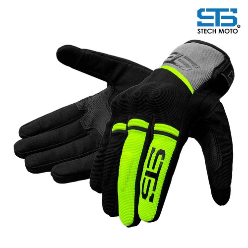 Moto guanti tessuto - guanti, s-tech