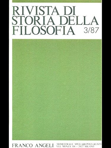 Rivista storia della - di,
