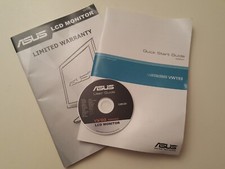 ASUS VW193 SERIES MONITOR USER GUIDE DISC QUICK START GUIDE Q3031