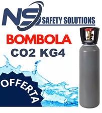 BOMBOLA ALIMENTARE CO2 KG4   RICARICABILE CERTIFICATA
