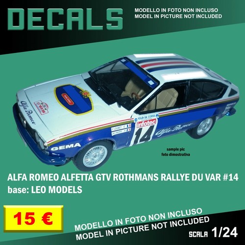 Decals repro alfa romeo - repro,