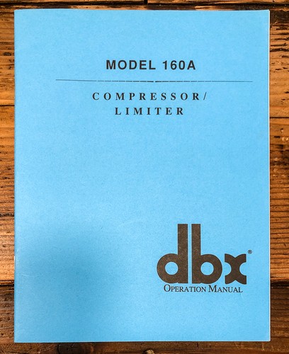 Compressore limitatore dbx - compressore/limitatore,