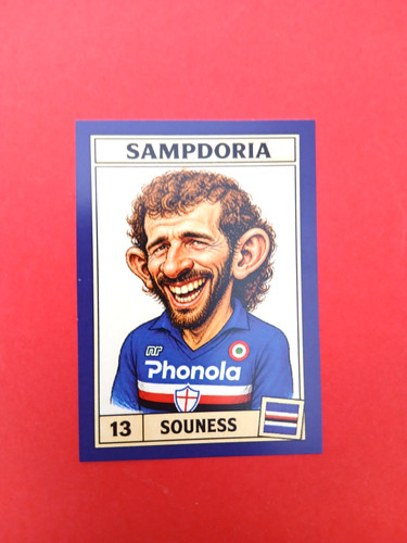 Figurina caricatura calciatori - caricatura,