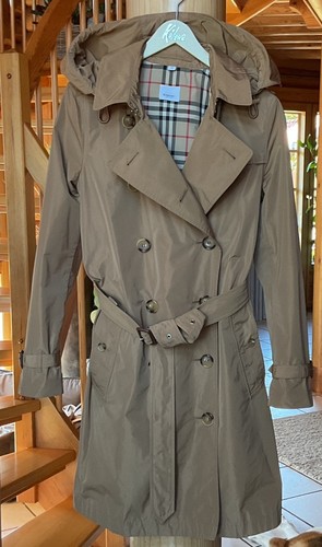 Trench burberry con cappuccio - trench,
