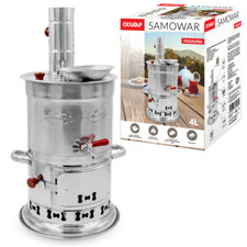 Samovar su carbone acciaio