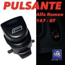 PULSANTE ALZAVETRO ALFA ROMEO 147 TASTO FINESTRINO CON SIMBOLO (SI ILLUMINA)