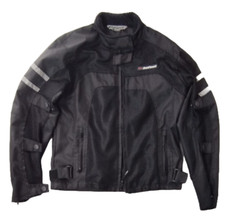 completo moto touring estivo Belfast nero