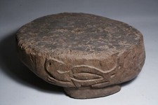 Sgabello inciso tribale Timor