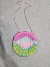 Unicorn Pop it Purse Bag for