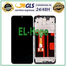 DISPLAY LCD + FRAME PER OPPO A5 2020 CPH1931 CPH1933 PCHT30 TOUCH SCREEN NERO