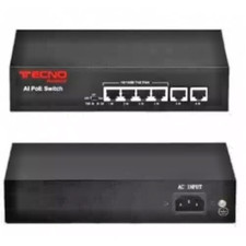 Switch Poe 4 PORTE 10/100 per