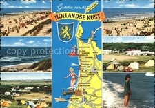 Mappa campeggio spiaggia Texel