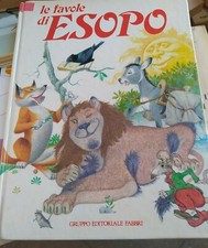 FAVOLE DI ESOPO gruppo editoriale Fabbri 1983 bellissime illustrazioni 