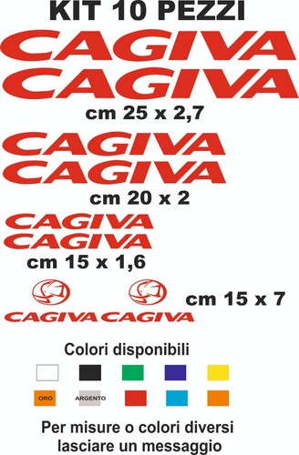 Adesivi cagiva vinile - cagiva,