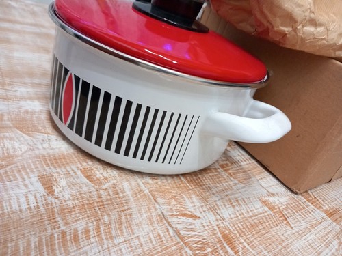 Pentola con coperchio vintage - con,