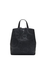 Desigual ACCESSORIES PU Backpack Mini Donna Nero Einheitsgröße