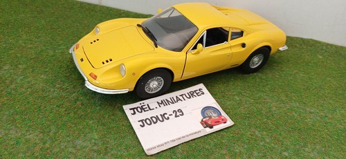 Ferrari dino 246 jaune - gt,