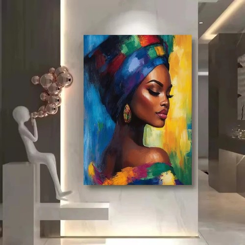 Quadro tela colore africano - tela,