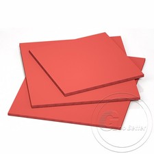 Foglio Schiuma Rosso Spugna Gomma Guarnizioni Fogli Piastra Silicone Pad Spessore 1-20mm