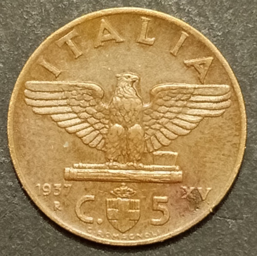 Centesimi lire impero - centesimi, 1°