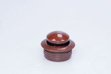 Häferle Pulsante a Pressione Braun Con Rosetta, Bottone