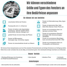 Finestra Cantina di Plastica Bianco 2&3 Casella Girevole din Destra Sinistra