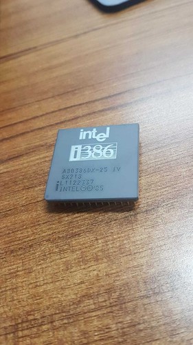 Cpu intel i386 a80386dx - cpu, iv