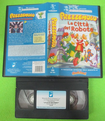 Vhs film prezzemolo citta - vhs,