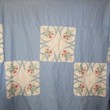 Vintage Quilt Embroidered