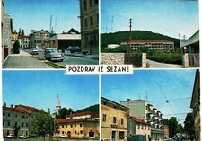 sl 034 - 1969 SEZANE - SESANA (Slovenia) Quattro vedute - Viaggiata