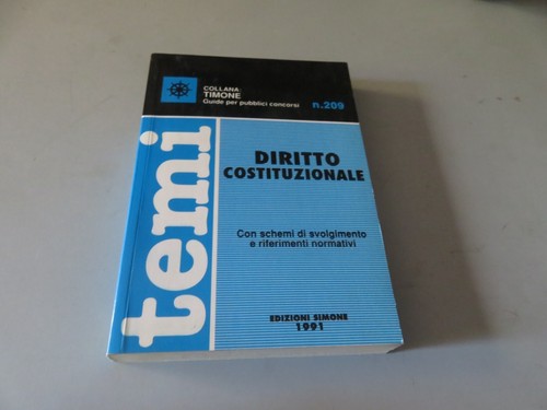 Diritto costituzionale temi - diritto,