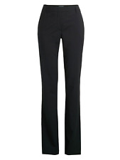 $780 Prada pantaloni donna Lana lana vergine blu navy taglia 44/US 8