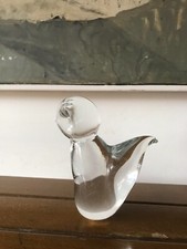 scultura 'gatto' in vetro di