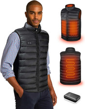 Gilet riscaldato uomo con