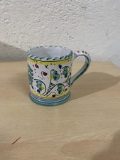 Tazza Deruta gallo ceramica