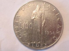 Vatican City - 100 Lire Fides