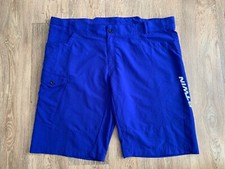 Decathlon Uomo Pantaloncini Ciclismo MTB BTWIN 3 Tasche 2XL XXL 44" Vita Blu Ottime Condizioni