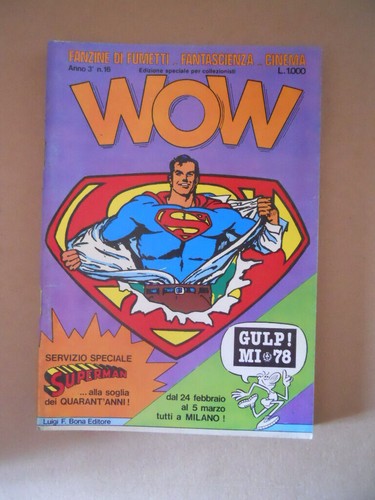 Wow fanzine fumetti 16 - fanzine, n�16