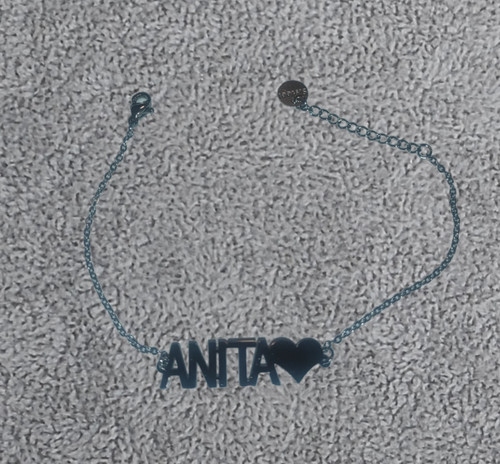 Bracciale con nome anita - con, in