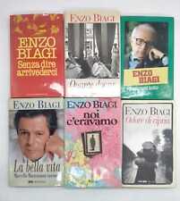 Lotto 6 Libri Enzo Biagi titoli in descrizione - giornalismo