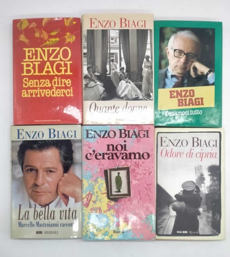 Lotto libri enzo biagi - 6,