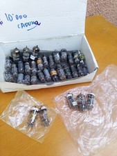 LOTTO Misto  VALVOLE  RADIO  TV  Amplificatori Registratori Ecc Pcc Num.ecc.