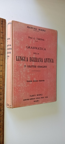 Manuali hoepli farina - g.,