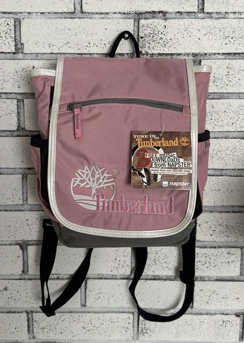 Zaino timberland rosa tela - rosa,