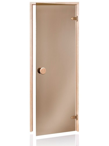 Porta sauna bronzeglas - sauna,