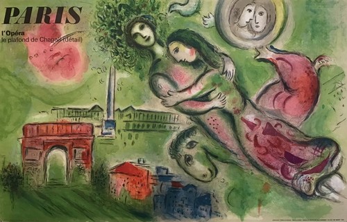 Poster originale marc chagall - poster,