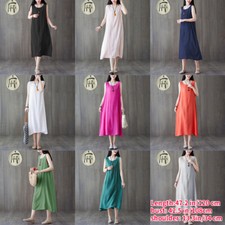 Abito Lungo Senza Maniche