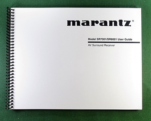 Marantz sr7001 sr8001 - marantz,
