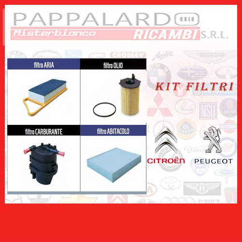 Kit filtri tagliando citroen - kit,