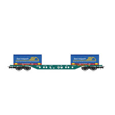 FS CEMAT CONTAINER WAGON "DANI TRASPORTI" EP.V-VI 1:87 Rivarossi Treni Modellino
